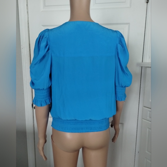 Ramy Brook Flora Puff Sleeve Top SP - Picture 4 of 9